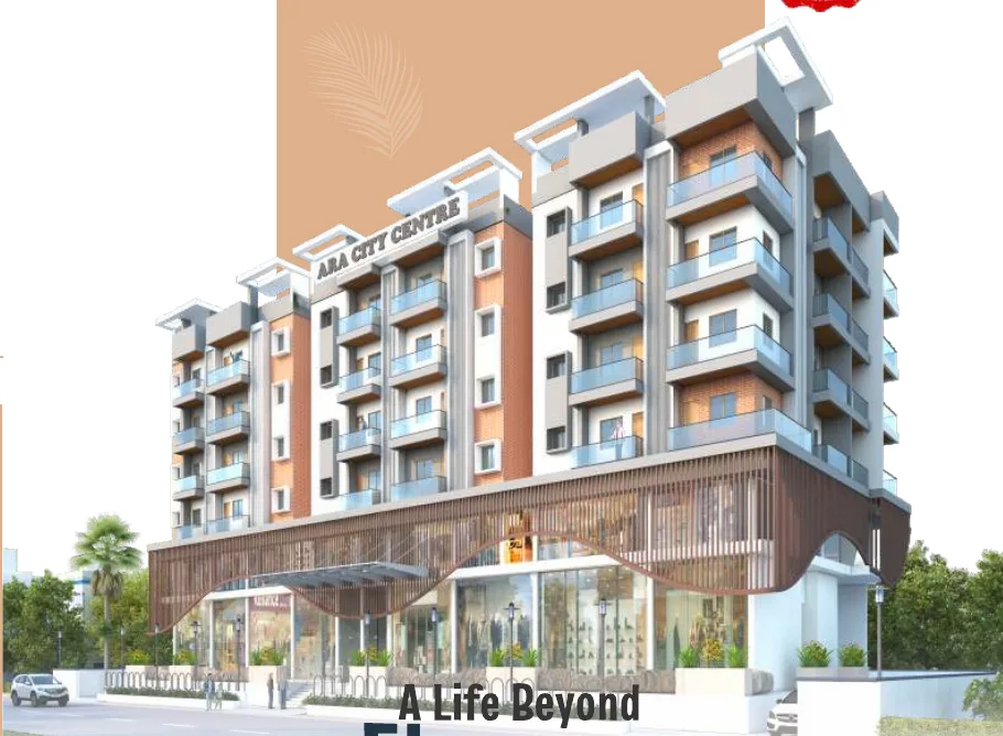 Ara City Center street elevation