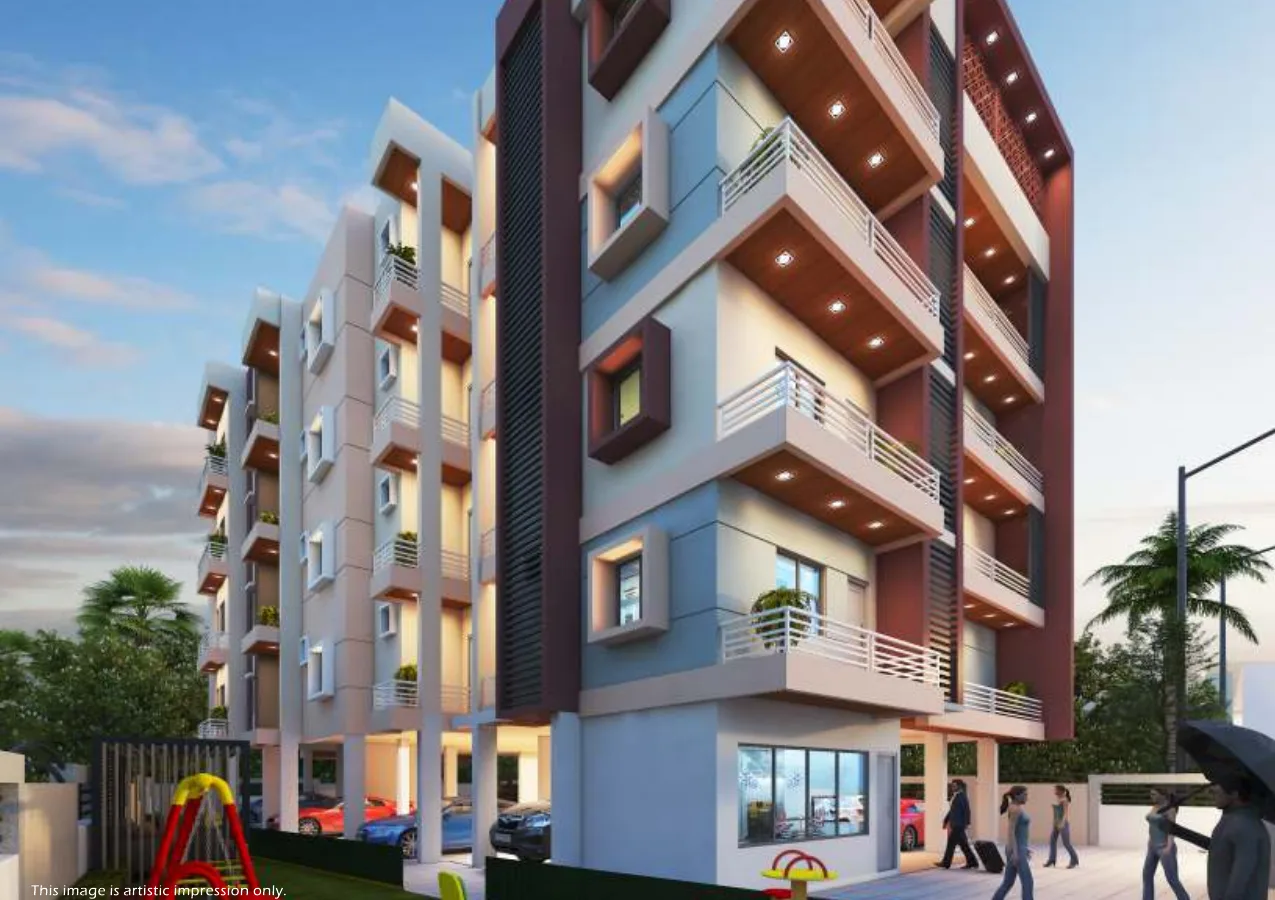 Parvati Enclave corner view with play area